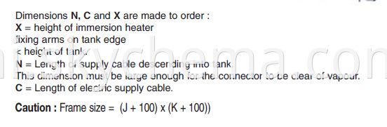 FLUORATED IMMERSION HEATERS 2